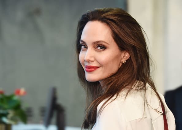 NEW YORK, NY - SEPTEMBER 14:  Actress and Special Envoy to the United Nations High Commissioner for Refugees Angelina Jolie visits The United Nations on September 14, 2017 in New York City.  (Photo by Michael Loccisano/Getty Images)