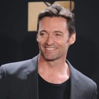 LOS ANGELES, CA - MAY 07:  Actor Hugh Jackman poses in the press room at the 2017 MTV Movie and TV Awards at The Shrine Auditorium on May 7, 2017 in Los Angeles, California.  (Photo by Jason LaVeris/FilmMagic)