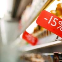 Dairy Discount in Grocery Store