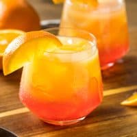 Tequila Sunrise Cocktail