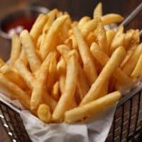 Basket of French Fries-Photographed on Hasselblad H3D2-39mb Camera