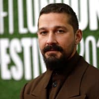 LONDON, ENGLAND - OCTOBER 03: Actor Shia LaBeouf attends "The Peanut Butter Falcon" UK Premiere during 63rd BFI London Film Festival at the Embankment Gardens Cinema on October 03, 2019 in London, England. (Photo by John Phillips/Getty Images)