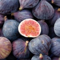 Tasty organic figs at local market