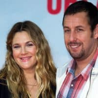 BERLIN, GERMANY - MAY 19:  Drew Barrymore and Adam Sandler attend the premiere of the film 'Blended' (German title: 'Urlaubsreif') at CineStar on May 19, 2014 in Berlin, Germany.  (Photo by Target Presse Agentur Gmbh/Getty Images)