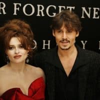 LONDON - JANUARY 10: (UK TABLOID NEWSPAPERS OUT)  Actress Helena Bonham Carter and actor Johnny Depp attends the European Premiere of 'Sweeney Todd' at the Odeon Leicester Square on January 10, 2008 in London, England. (Photo by Gareth Davies/Getty Images)