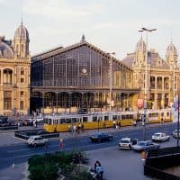 (GERMANY OUT) Hungary, Budapest: Western railway station ( Budapest Nyugati pályaudvar)  (Photo by Markus Matzel/ullstein bild via Getty Images)