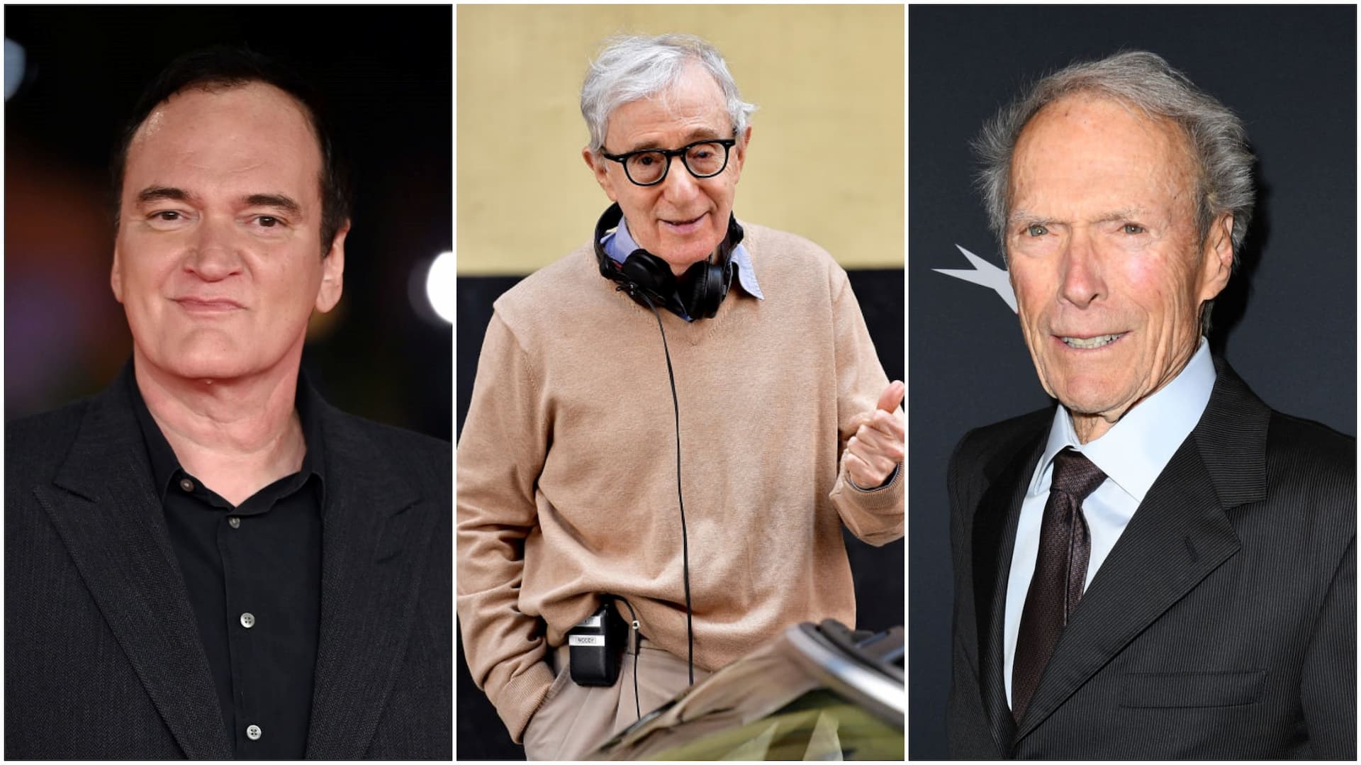 Quentin Tarantino, Woody Allen, Clint Eastwood rendezők, akik