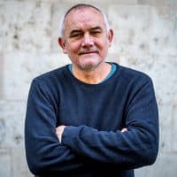 Darvasi László József Attila-díjas magyar pedagógus, költő, író, újságíró, szerkesztő., Image: 610131563, Fotó: Mohos Márton