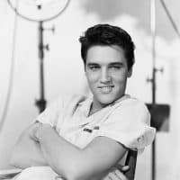 Elvis Presley on the Set of King Creole (Photo by �� John Springer Collection/CORBIS/Corbis via Getty Images)