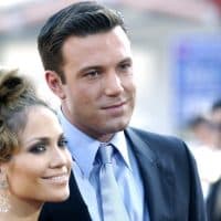 Jennifer Lopez &amp; Ben Affleck during "Gigli" California Premiere at Mann National in Westwood, California, United States. (Photo by Chris Weeks/FilmMagic)