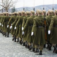 Palace Guard, Budapest, Hungary
