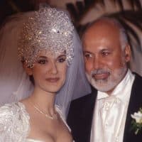 Céline Dion lors de son mariage avec René Angélil à Montreal le 17 décembre 1994, canada (Photo by PONOPRESSE/Gamma-Rapho via Getty Images)