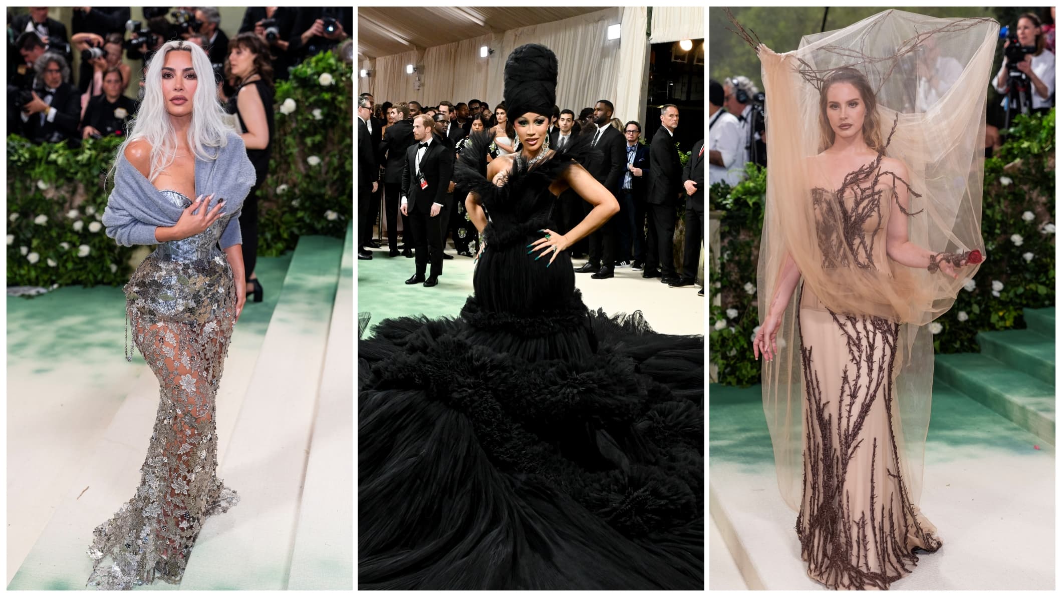 Kim Kardashian, Cardi B, Lana Del Rey – ők viselték az idei Met-gála legextrább ruháit