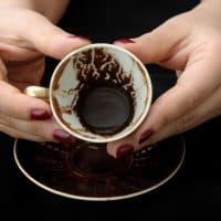 Fortune telling through coffee ground