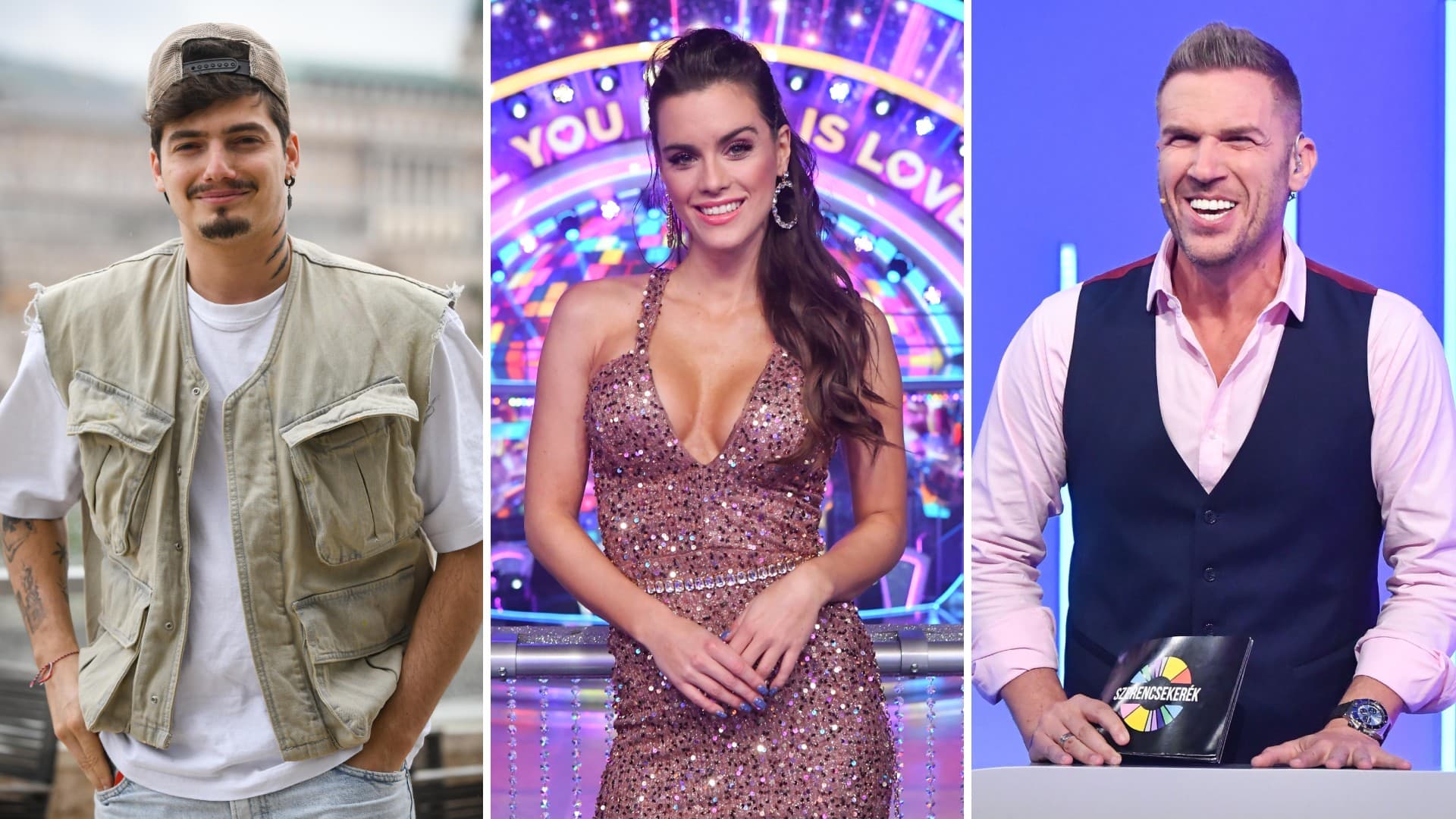 Gelencsér Timi, Marics Peti, Kasza Tibi – műsorvezetők, akiket eredetileg más szerepben ismertünk meg