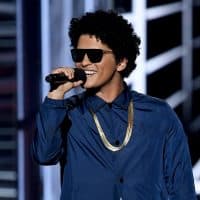 LAS VEGAS, NV - MAY 20:  Singer Bruno Mars speaks onstage  at the 2018 Billboard Music Awards at the MGM Grand Garden Arena on May 20, 2018 in Las Vegas, Nevada.  (Photo by Kevin Winter/Getty Images)