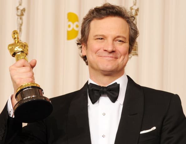 HOLLYWOOD, CA - FEBRUARY 27:  Actor Colin Firth, winner of the award for Best Actor for 'The King's Speech', poses in the press room during the 83rd Annual Academy Awards held at the Kodak Theatre on February 27, 2011 in Hollywood, California.  (Photo by Jason Merritt/Getty Images)