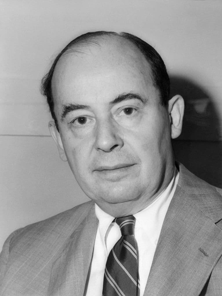 (Original Caption) John Von Neumann (1905-1956), is shown in this photograph. He was a Hungarian mathematician and physicist.