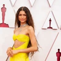 LOS ANGELES, CALIFORNIA – APRIL 25: (EDITORIAL USE ONLY) In this handout photo provided by A.M.P.A.S., Zendaya attends the 93rd Annual Academy Awards at Union Station on April 25, 2021 in Los Angeles, California. (Photo by Matt Petit/A.M.P.A.S. via Getty Images)