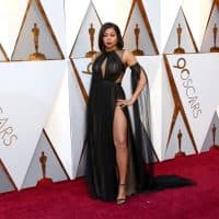 HOLLYWOOD, CA - MARCH 04: Actor Taraji P. Henson attends the 90th Annual Academy Awards at Hollywood &amp; Highland Center on March 4, 2018 in Hollywood, California. (Photo by Dan MacMedan/WireImage)