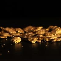 These raw gold were found in an Alaskan mine.