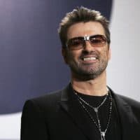 BERLIN - FEBRUARY 16:  Singer George Michael poses at the "George Michael: A Different Story" Photocall during the 55th annual Berlinale International Film Festival on February 16, 2005 in Berlin, Germany. (Photo by Sean Gallup/Getty Images)
