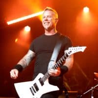 SAN DIEGO, CA - JULY 19:  Musician James Hetfield of Metallica performs a secret concert in celebration of "Metallica Through The Never" during Comic-Con International 2013 at Spreckels Theatre on July 19, 2013 in San Diego, California.  (Photo by Kevin Winter/Getty Images for BB Gun)