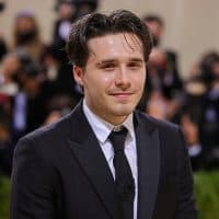 NEW YORK, NEW YORK - SEPTEMBER 13: Brooklyn Beckham attends The 2021 Met Gala Celebrating In America: A Lexicon Of Fashion at Metropolitan Museum of Art on September 13, 2021 in New York City. (Photo by Theo Wargo/Getty Images)