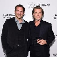NEW YORK, NEW YORK - JANUARY 08: Bradley Cooper and Brad Pitt attend The National Board of Review Annual Awards Gala at Cipriani 42nd Street on January 08, 2020 in New York City. (Photo by Jamie McCarthy/Getty Images for National Board of Review)