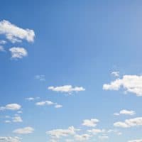 Full frame shot of blue sky and clouds, abstract background