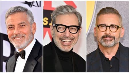 George Clooney, Jeff Goldbum, Steve Carell – férfiszínészek, akiknek jót tett az öregedés