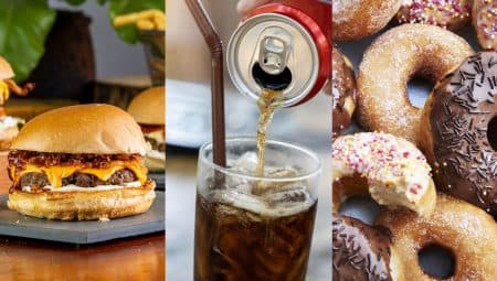 Mirelit, konzerv, fánk, hamburger – ételek és italok, amiket nem kéne túlzásba vinnünk