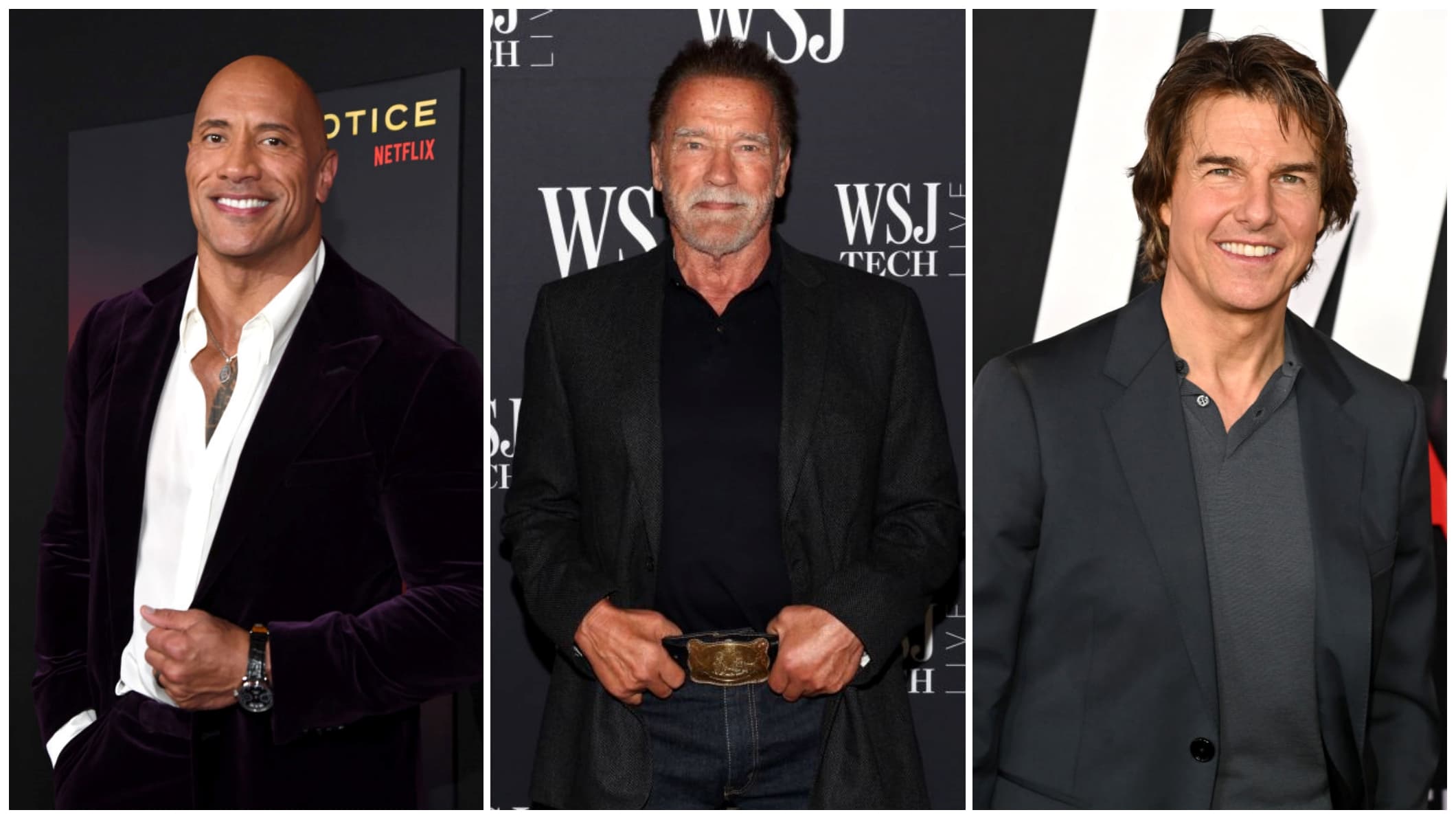 Dwayne Johnson, Arnold Schwarzenegger, Tom Cruise – a világ leggazdagabb színészei