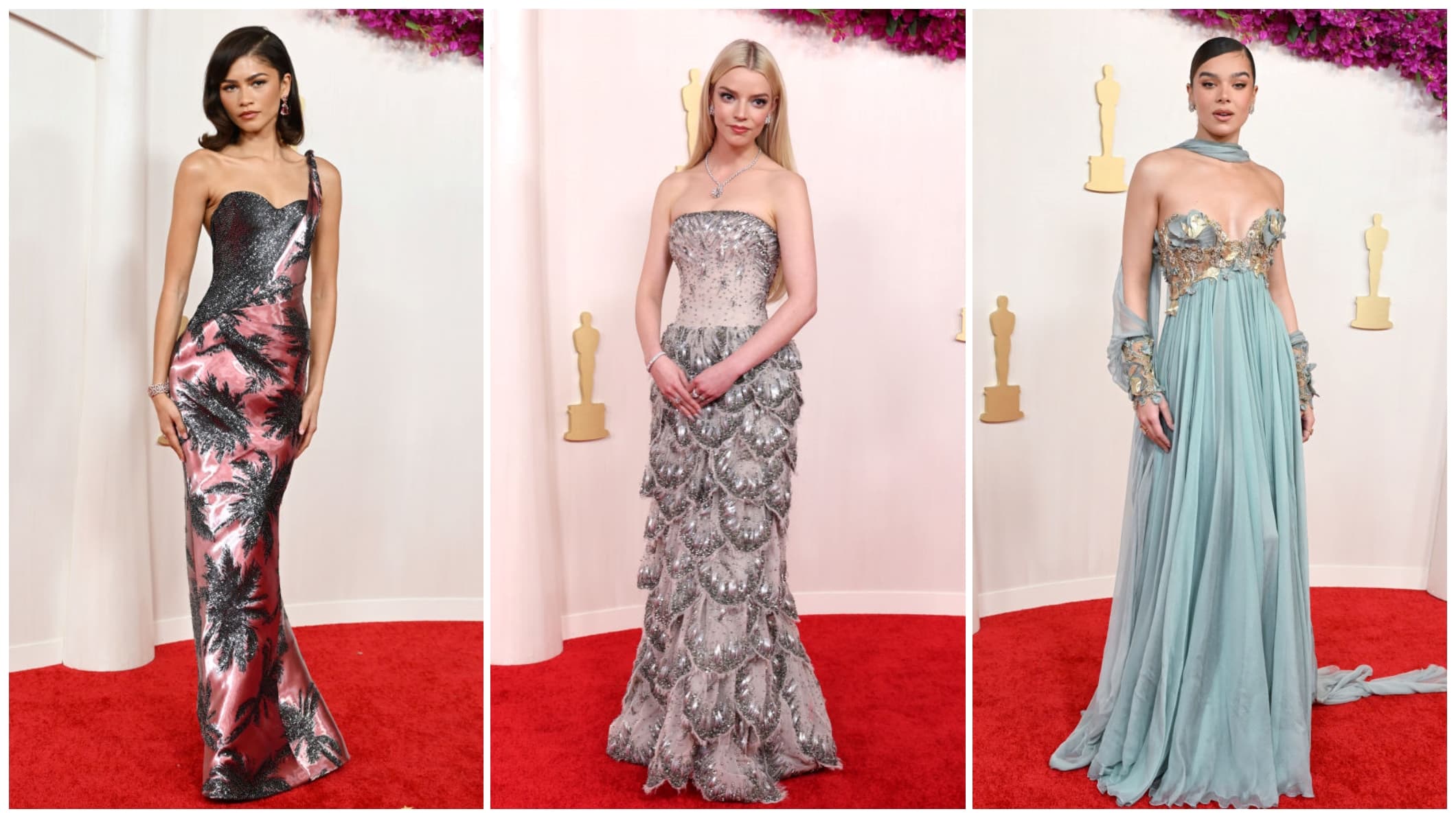 Zendaya, Anya Taylor-Joy, Hailee Steinfeld – ők viselték a 2024-es Oscar-gála legszebb ruháit